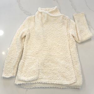 Bobeau Sweater, Size Small,  Off White or Cream in color